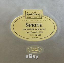 Wdcc Disney Fantasia 2000 Sprite Maquette Limited Edition With Box-must See