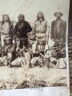 White Mountain Apache Co Indian Scouts Photograph A. F. Randall Must See