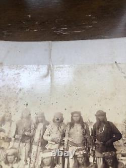 White Mountain Apache Co Indian Scouts Photograph A. F. Randall Must See