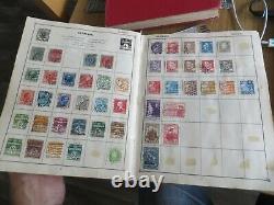 Worldwide Old Time Stamp Collection In Antique Strand Album Must See
