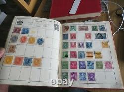 Worldwide Old Time Stamp Collection In Antique Strand Album Must See