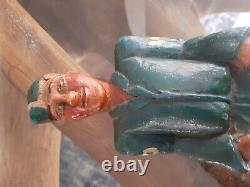 Ww2 Hand Carved Pow Figure With Much More. Look. Must See