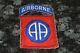 Wwii Original 82nd Airborne Patch! Must See