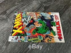 X-Men #66 High Grade 1970 Hulk & Last New Story with Original X-Men Must See Pics