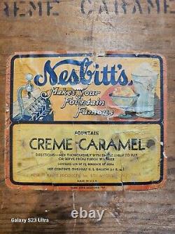 XX Rare! 1927 Nesbitt Fruit Products! Must See