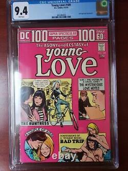 YOUNG LOVE #109 CGC 9.4 (DC, 1974) 100 PAGE GIANT! MUST-SEE! White Pages