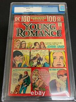 Young Romance #198 Cgc 8.0 (dc, 1974) 100 Page Giant! Must-see