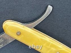 (cr-111) Rare Vintage Coles Ny / Solingen #908 Straight Razor Must See