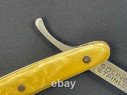 (cr-111) Rare Vintage Coles Ny / Solingen #908 Straight Razor Must See